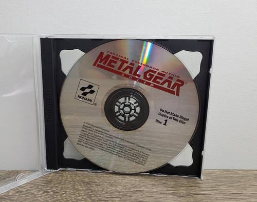 Metal gear solid disc - metal, solid,