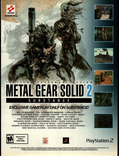 Metal gear solid substance - gear,