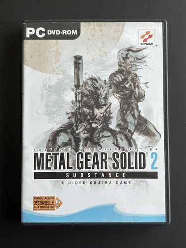 Jeux metal gear solid 2 - metal,