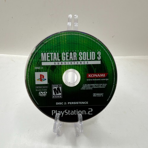 Metal gear solid subsistence - metal,